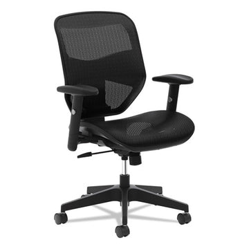 HON® Vl534 Mesh High-back Task Chair, Supports Up To 250 Lb, 18" To 22" Seat Height, Black freeshipping - TVN Wholesale
